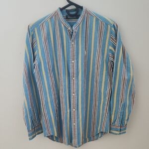 Polo By Ralph Lauren Multi-Colored Striped Button-Up Shirt